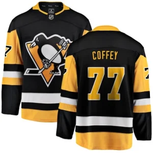 Youth Pittsburgh Penguins Paul Coffey 77 Breakaway Black Fanatics Branded Home