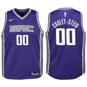 Youth Sacramento Kings 00 Willie Cauley-Stein Purple Swingman Jersey - Icon Edition