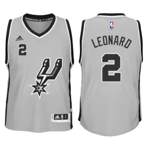 Youth San Antonio Spurs 2 Kawhi Leonard New Swingman Alternate Gray Signature Spur Jersey