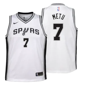 Youth San Antonio Spurs 7 Chimezie Metu Association White Swingman Jersey