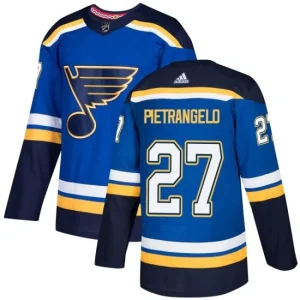 Youth St. Louis Blues Alex Pietrangelo 27 Blue Authentic