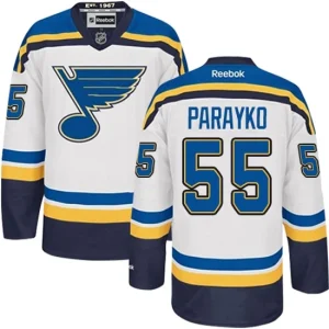 Youth St. Louis Blues Colton Parayko 55 Reebok White