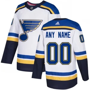 Youth St. Louis Blues Customized Away White Authentic