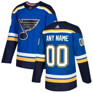 Youth St. Louis Blues Customized Home Royal Blue Authentic