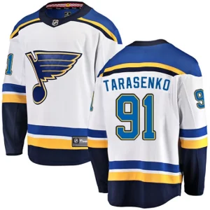 Youth St. Louis Blues Vladimir Tarasenko 91 Breakaway White Fanatics Branded Away