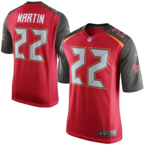 Youth Tampa Bay Buccaneers Doug Martin Nike Red Team Color Game Jersey