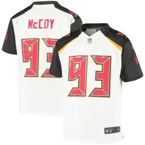 Youth Tampa Bay Buccaneers Gerald McCoy White Finished Game Jersey