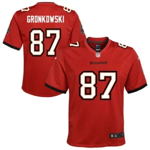 Youth Tampa Bay Buccaneers Rob Gronkowski Nike Red Game Jersey