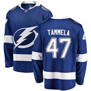 Youth Tampa Bay Lightning Jonne Tammela 47 Breakaway Royal Blue Fanatics Branded Home