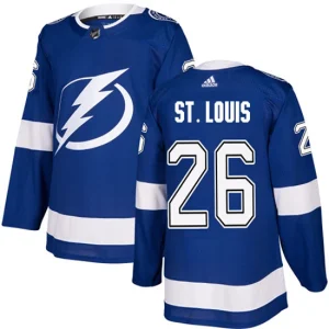 Youth Tampa Bay Lightning Martin St. Louis 26 Authentic Royal Blue Home