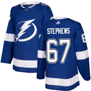 Youth Tampa Bay Lightning Mitchell Stephens 67 Authentic Royal Blue Home