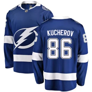 Youth Tampa Bay Lightning Nikita Kucherov 86 Breakaway Blue Fanatics Branded Home