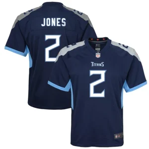 Youth Tennessee Titans Julio Jones Nike Navy Game Jersey