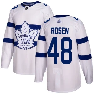 Youth Toronto Maple Leafs Calle Rosen 48 Authentic White 2018 Stadium Series