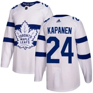 Youth Toronto Maple Leafs Kasperi Kapanen 24 Authentic White 2018 Stadium Series