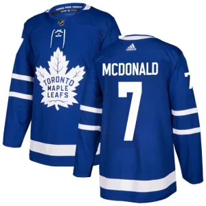 Youth Toronto Maple Leafs Lanny McDonald 7 Authentic Royal Blue Home