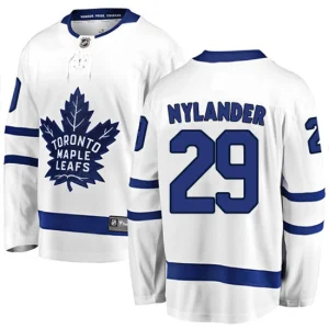 Youth Toronto Maple Leafs William Nylander 29 Breakaway White Fanatics Branded Away