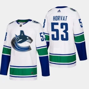 Youth Vancouver Canucks Bo Horvat 53 Away White Authentic Player