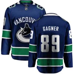 Youth Vancouver Canucks Sam Gagner 89 Breakaway Blue Fanatics Branded Home