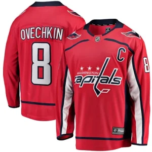 Youth Washington Capitals Alex Ovechkin 8 Breakaway Red Fanatics Branded Home