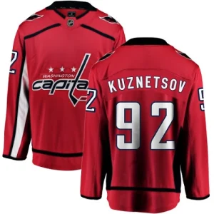 Youth Washington Capitals Evgeny Kuznetsov 92 Breakaway Red Fanatics Branded Home