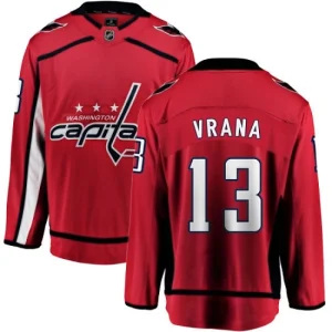 Youth Washington Capitals Jakub Vrana 13 Breakaway Red Fanatics Branded Home