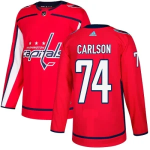 Youth Washington Capitals John Carlson 74 Authentic Red Home