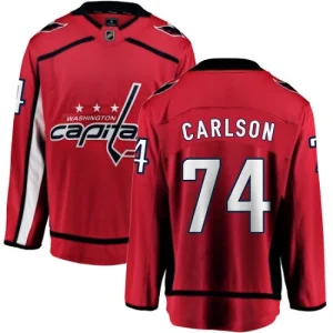 Youth Washington Capitals John Carlson 74 Breakaway Red Fanatics Branded Home