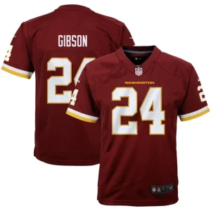 Youth Washington Football Team Antonio Gibson Nike Burgundy Game Jersey