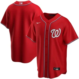 Youth Washington Nationals Nike Red Alternate Team Jersey