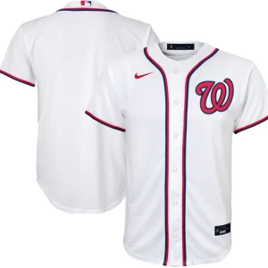 Youth Washington Nationals Nike White Home Team Jersey