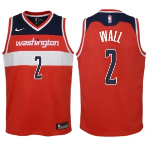 Youth Washington Wizards 2 John Wall Red Swingman Jersey-Icon Edition