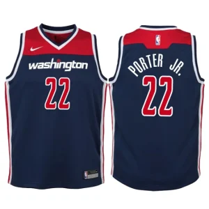 Youth Washington Wizards 22 Otto Porter Jr. Navy Swingman Jersey - Statement Edition