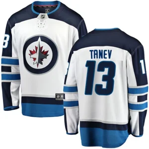 Youth Winnipeg Jets Brandon Tanev 13 Breakaway White Fanatics Branded Away