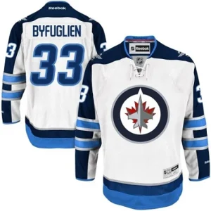 Youth Winnipeg Jets Dustin Byfuglien 33 Reebok White Away